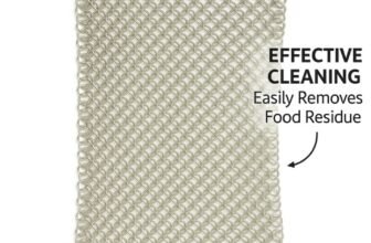 Cast Iron Scrubber, 8 Inch Stainless Steel Scrubber, Cast Iron Cleaner