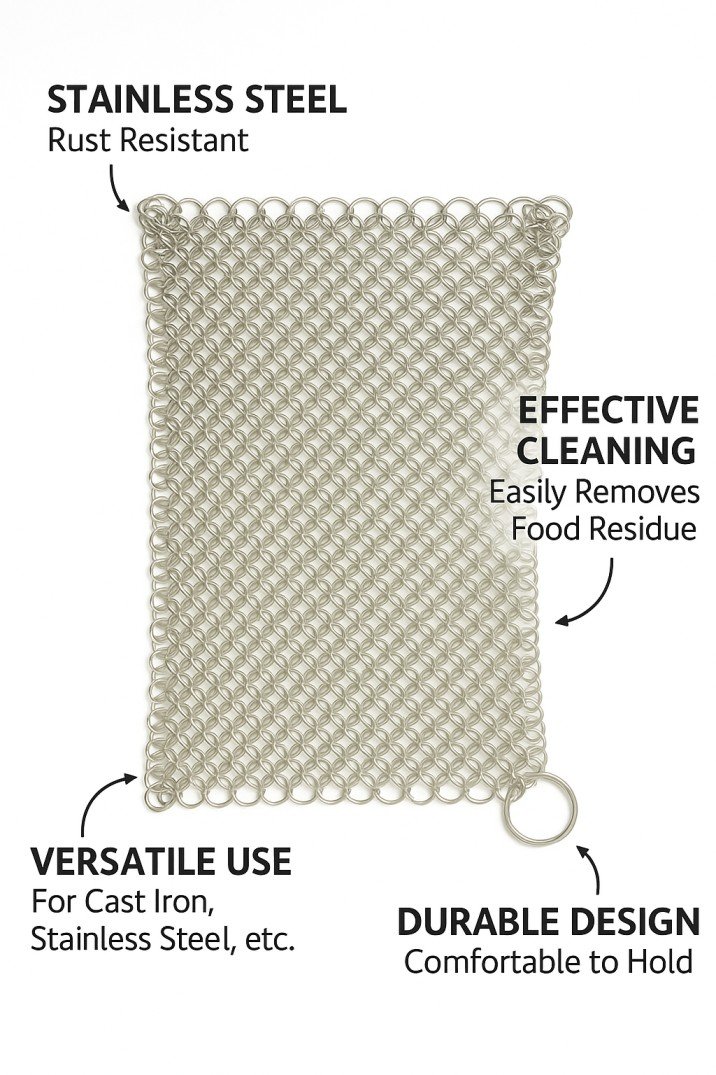 The Best Cast Iron Scrubber for Effortless Cleaning